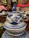 Chinese Ceramic Vase Blue Painting
