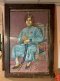 Indian Man Picture Large Wooden Frame