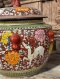 Colorful Hand Painted Ceramic Pot