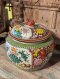 Colorful Hand Painted Ceramic Pot