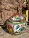 Colorful Hand Painted Ceramic Pot