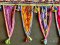 Indian Embrodery Handcraft Toran with Round Mirrors