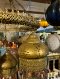 Brass Round Ceiling Hanging 5 Domes Chandelier