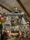 Egyptian Moroccan Silver Chandelier Ceiling Light