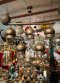 Brass Handmade Chandelier Light 5 Domes