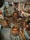 Arabic Style Pendant Light Fixture Copper Color