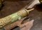 Green Stone Long Pipe Marble Lid