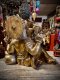 Brass Lord Ganesha Reclining Posture