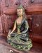Tibetan Medicine Buddha Black Brass Statue