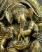 Ganesha Brass Statue in Conch Shell