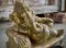 Ganesha on the Seat Brass Statue