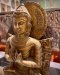 Graceful Buddha Brass Statue