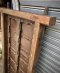 Vintage Wooden Window with Iron Sheets