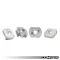 034Motorsport Billet Aluminum Rear Subframe Mount Inserts, Volkswagen & Audi MQB and MQB EVO AWD