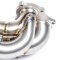 JCR Porsche 718 GT4/GTS/Boxster 25 Years Titanium Non Silenced Valved Race Pipe