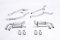 Milltek Porsche Cayenne 958 Turbo V8 4.8L Non-Resonated Cat-Back Exhaust System