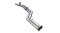Tubi Style BMW M2 Competition F87N Central Straight Pipes Kit