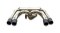 Tubi Style BMW M2 F87 Rear Exhaust W Oe Electric Valve