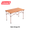 Coleman JP Natural Wood Roll Table Vintage