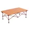 Coleman JP Natural Wood Roll Table Vintage
