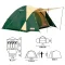 Coleman JP Cross Dome 270