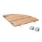 Snow Peak IGT Muti Function Table Corner L Bamboo CK-118TR