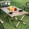 Blackdeer Wood Veins Aluminum Egg Roll Table 120