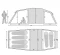 Nordisk Reisa 6 Footprint