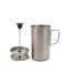 Snowpeak Titanium Cafe Press 3 Cups CS-111