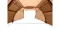 Nordisk Reisa 4 PU Tent Cashew Brown