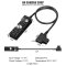 ZITAY 5-in-1 D-Tap Splitter Hub