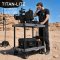 TITAN-LITE Lightweight Video Production Camera Cart - 35mm Rods
