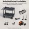 TITAN-LITE Lightweight Video Production Camera Cart - 35mm Rods