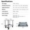 TITAN-LITE Lightweight Video Production Camera Cart - 35mm Rods