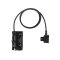 ZITAY D-Tap to Dual-Sided NP-F550 Dummy Battery Adapter [DT54 - straight line]