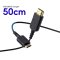 Feelworld Mini HDMI to HDMI [4K@60Hz 2160p] สายอ่อน 2.5mm