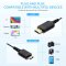 Feelworld Mini HDMI to HDMI [4K@60Hz 2160p] สายอ่อน 2.5mm
