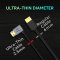 Portkeys 2.5MM Ultra-Thin HDMI2.1 Type A to A Cable