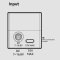 Portkeys BD1 Double Side NP-F Dummy Battery