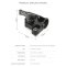 TILTA 15mm Rod Holder to Dual 1/4″-20 Adapter – Black