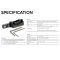 TILTA EF-Mount Lens Adapter Support for Sony FX3/FX30 V2 Cages