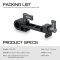 TILTA 15mm Single Rod Attachment for Manfrotto Extender Plate