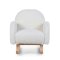 Childhome - เก้าอี้โยกสำหรับเด็ก รุ่น Kids Rocking Chair (Teddy Off White)