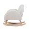 Childhome - เก้าอี้โยกสำหรับเด็ก รุ่น Kids Rocking Chair (Teddy Off White)