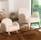 Childhome - เก้าอี้โยกสำหรับเด็ก รุ่น Kids Rocking Chair (Teddy Off White)