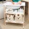 Childhome - Changing Table with Bath Tub (Natural White)