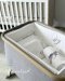 Tutti Bambini - Cozee Breeze Bed side crib with Rocking
