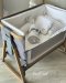 Tutti Bambini - Cozee Breeze Bed side crib with Rocking