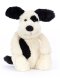 Jellycat - Bashful Black & Cream Puppy