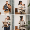 Nuna - Baby Carrier Nuna Carier Cudl™ luxe (Pewter)